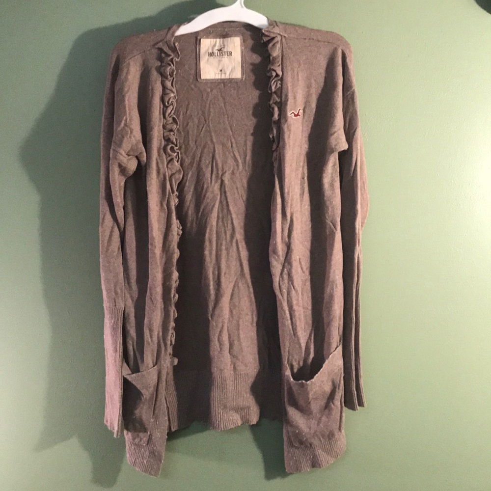 Beige/tan long sweater